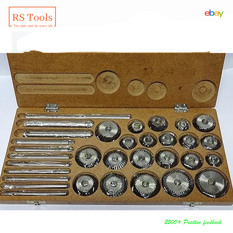 New Valve Seat And Carbon Steel Face Cutter Set Of 21 Pcs With Metal Box USA