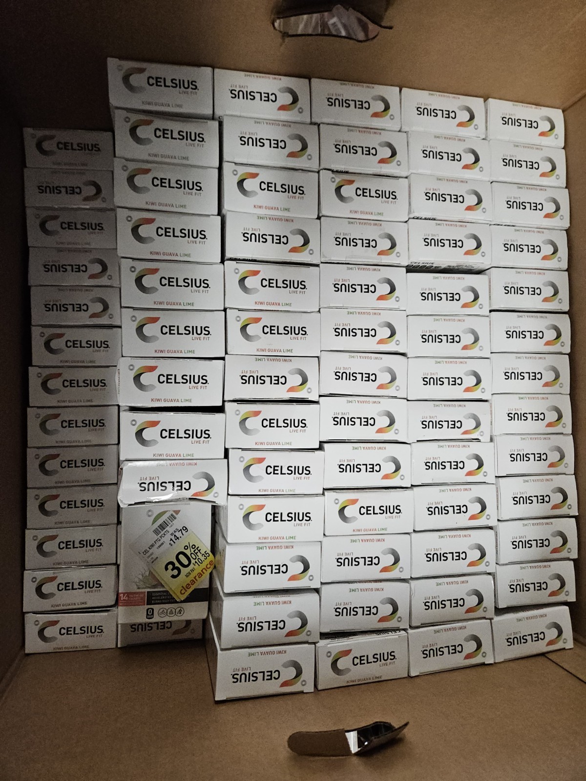 4x CELSIUS Kiwi Guava Lime On the Go Energy Powder Sticks 56 Pack 200mg Caffeine