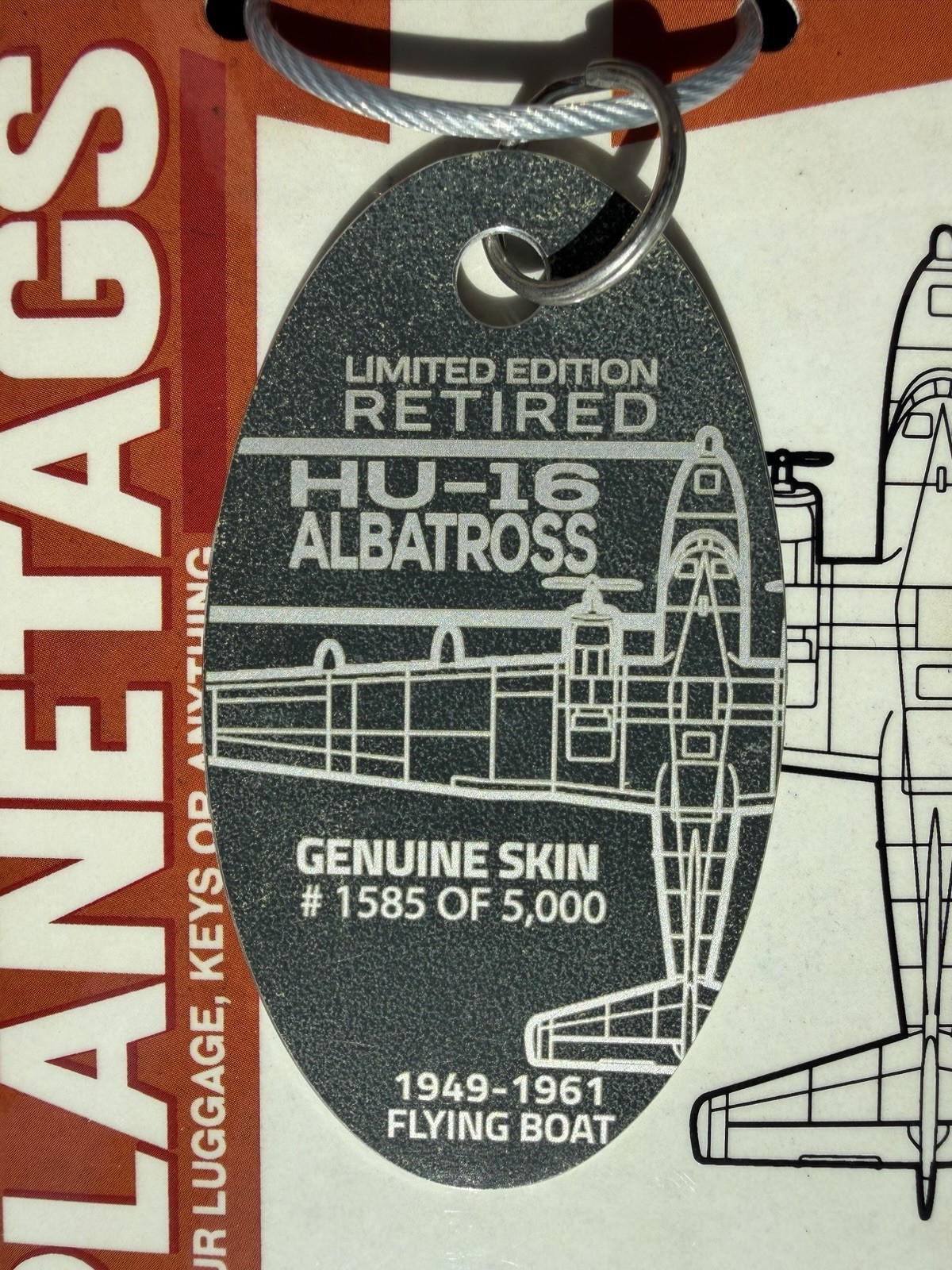 MotoArt Planetags Grumman HU-16 Albatross Dark Grey Completely SOLD OUT #1585