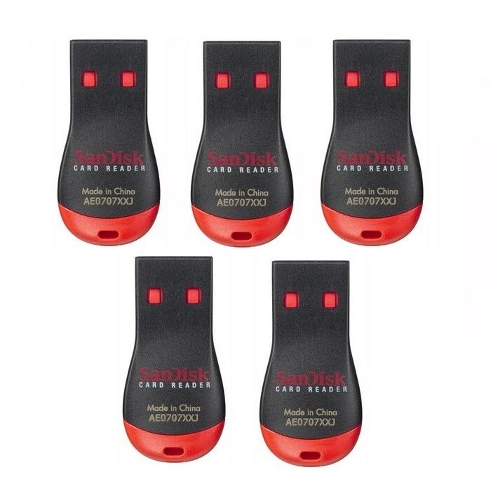 5 Pack Sandisk microSD Card Reader