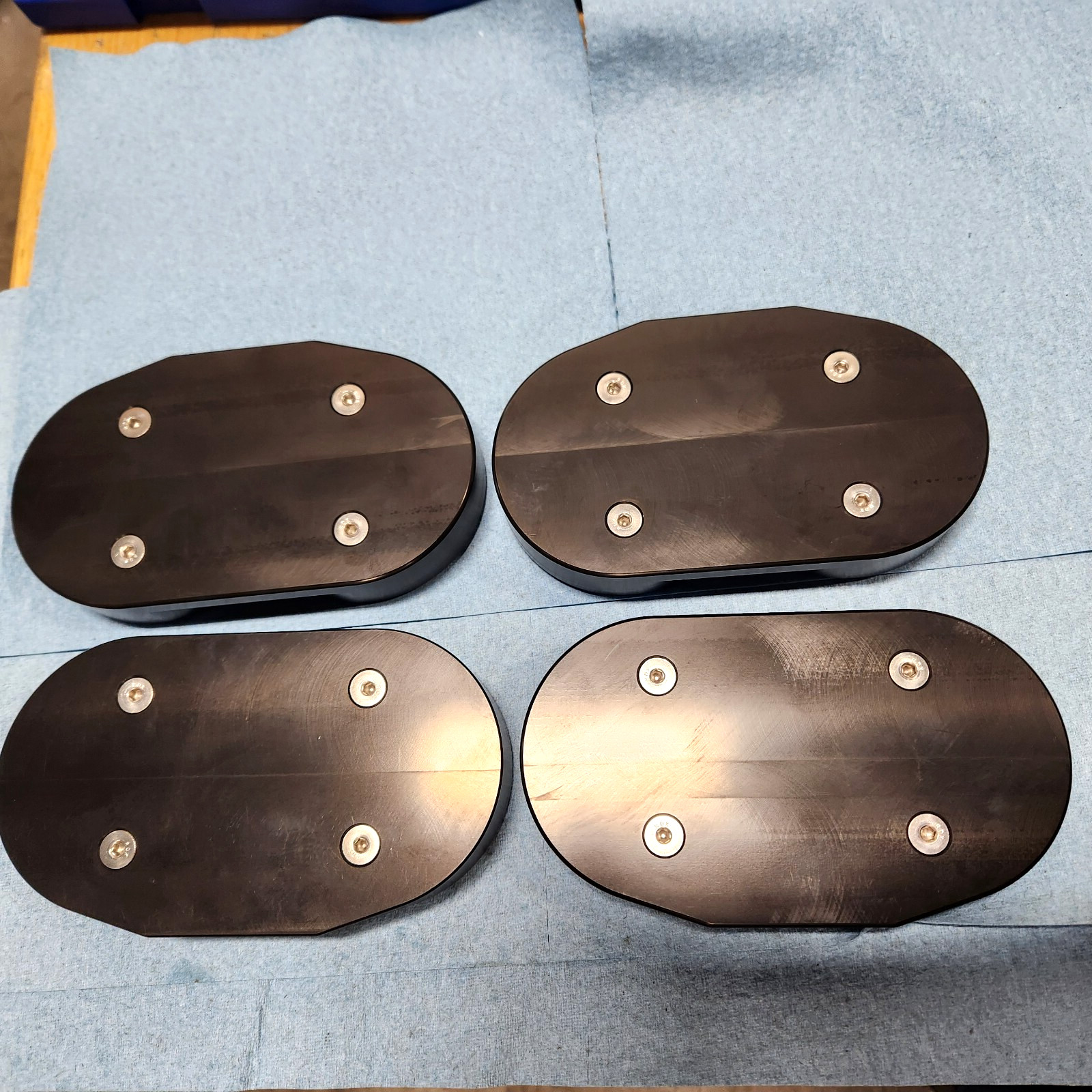 Sprint Car Kinsler 2.9" injection billet alum. wash plug kit - new product