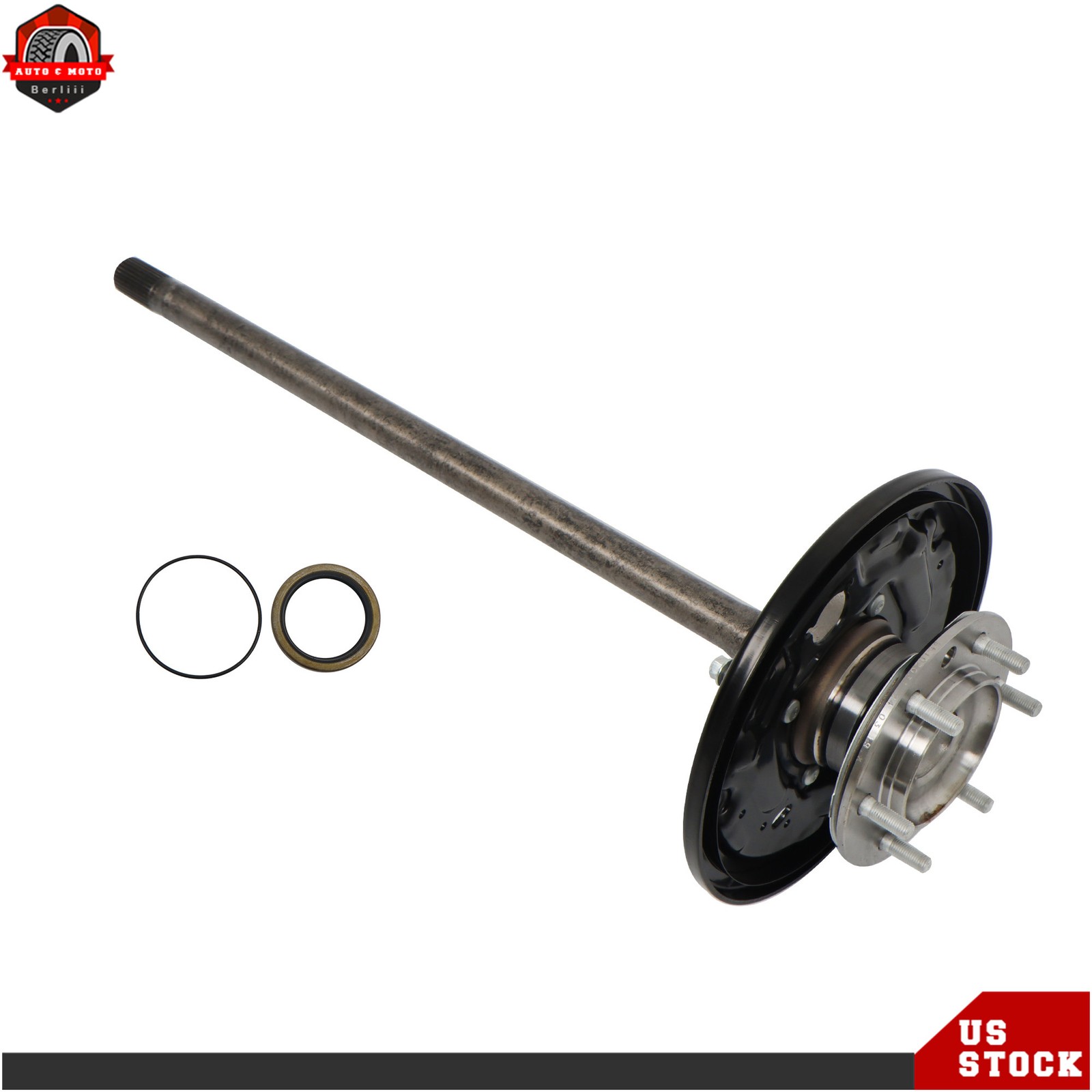 Rear Left Drive Side Axle Shaft Assembly For 05-15 Toyota Tacoma Pre-Pressed