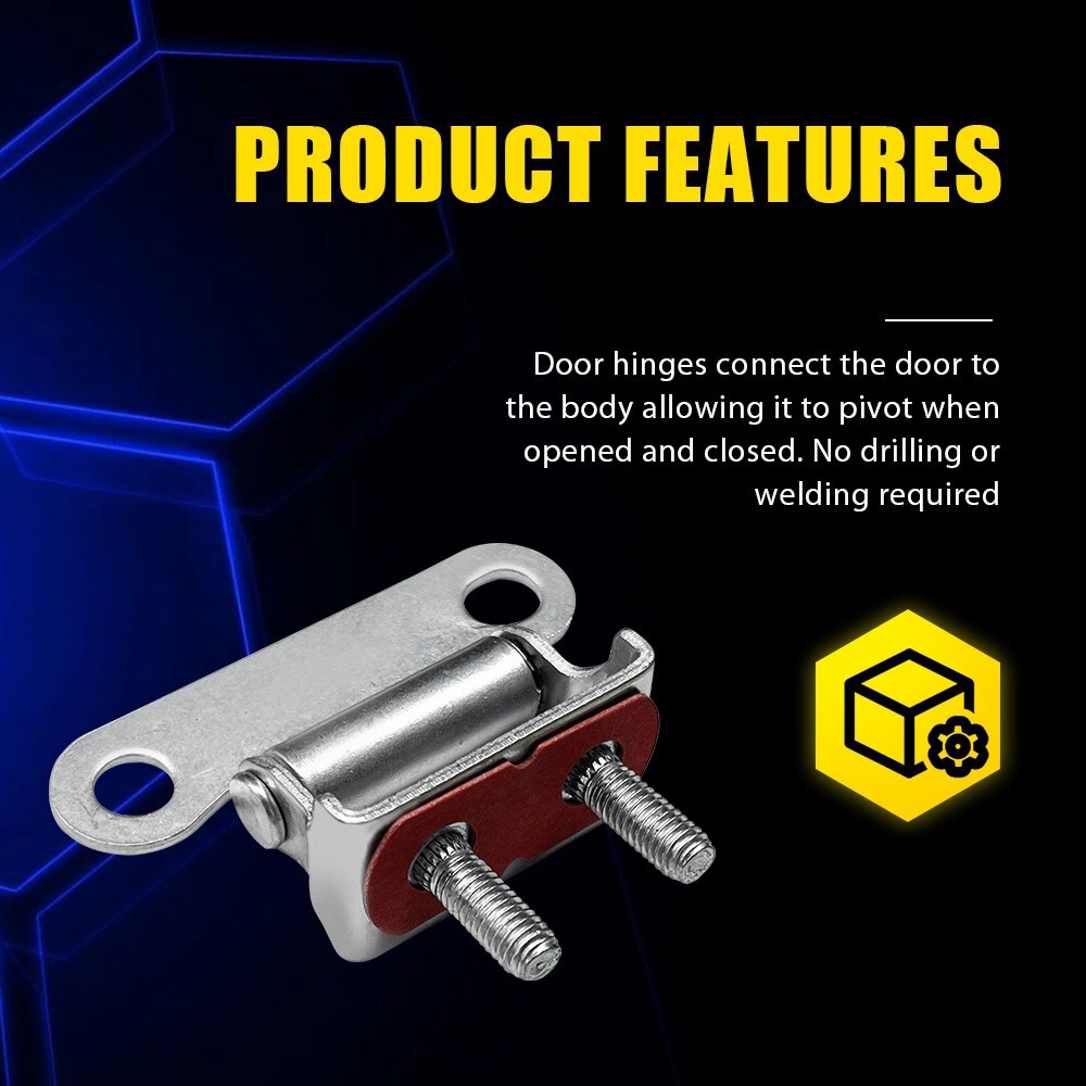 2x Rear Door Liftgate Hinge (Left & Right) 68810-0R010 For Toyota RAV4 2013-18