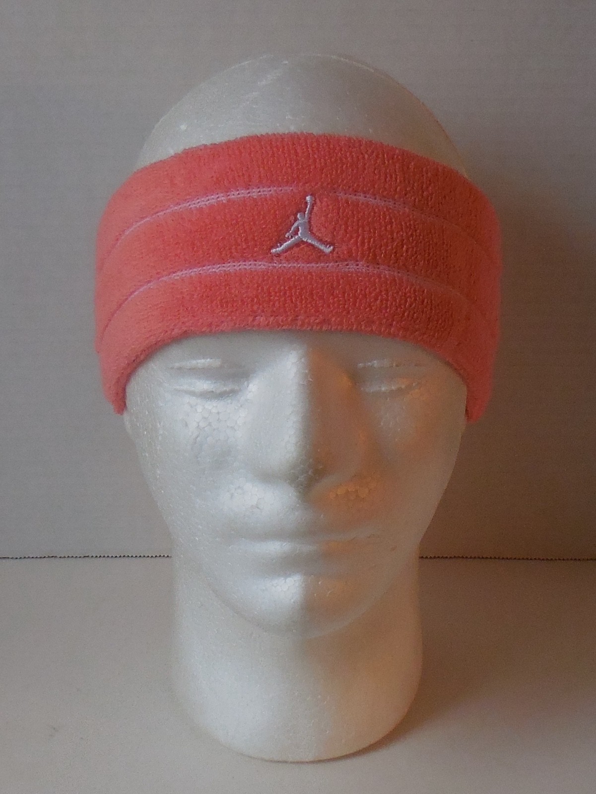 Nike Jordan Jumpman Headband Terry Dri-Fit Men Crimson Bliss/Crimson Bliss/White