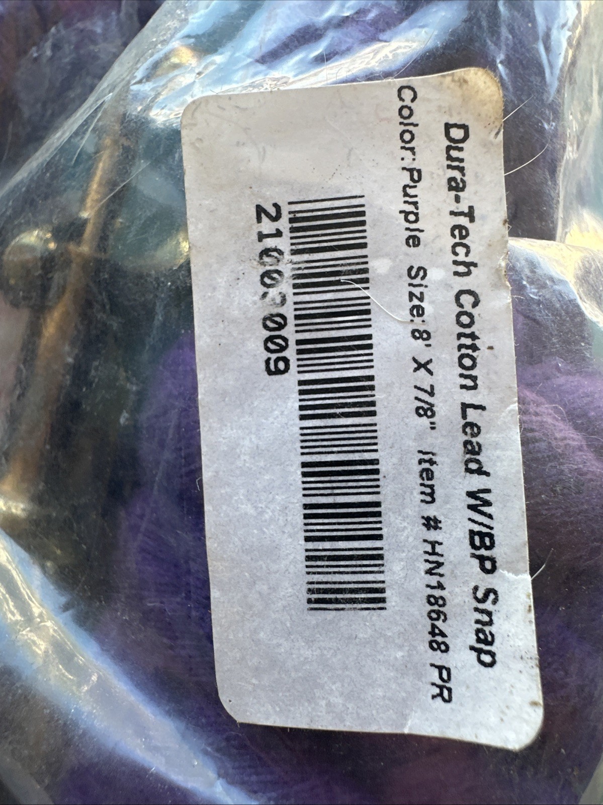 NWT Lot of Blue Polo Wraps & Purple Cotton Lead Rope