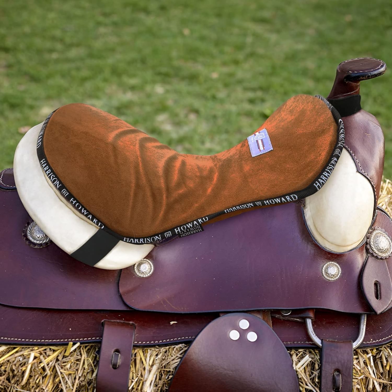 Trail Seat Saver Western Tack Saddle Ride-On Pad with Cushion Bottom Helps Distr