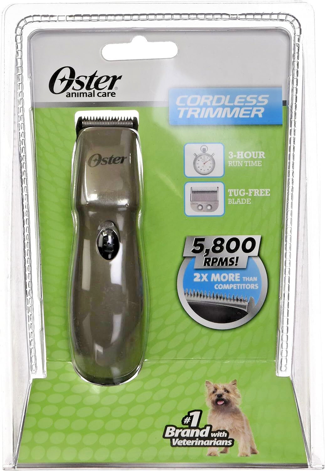 Oster Cordless Pocket Trimmer for Dog's Face, Ears, Paws and Sensitive Areas