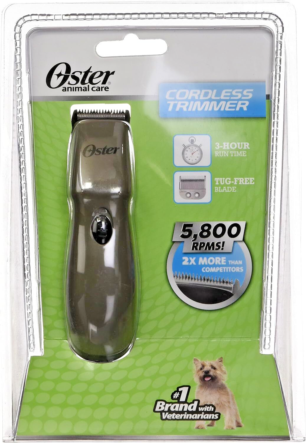 Oster Cordless Pocket Trimmer for Dog's Face, Ears, Paws and Sensitive Areas