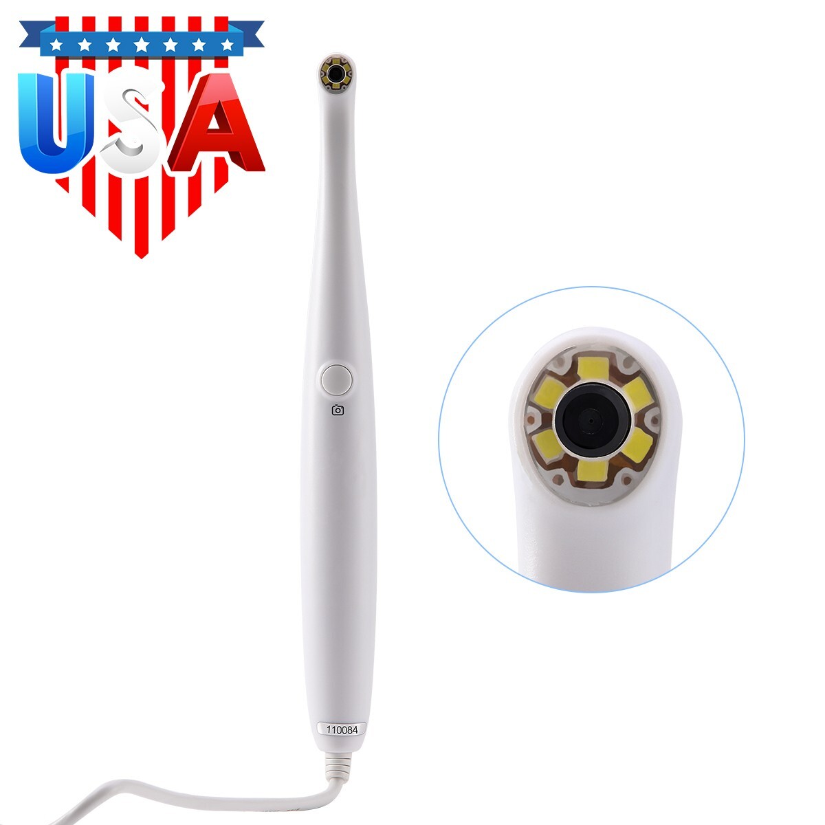 Dental USB Intraoal Camera 6LED Image Automatic Focusing Oral Endoscope 1/4 CMOS