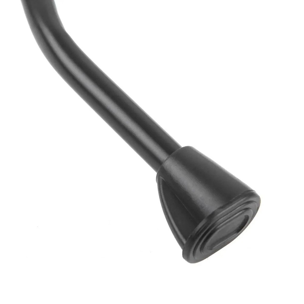 Bicycle Double Leg Side Stand Kick Kickstand Bike Support Spring Center Black