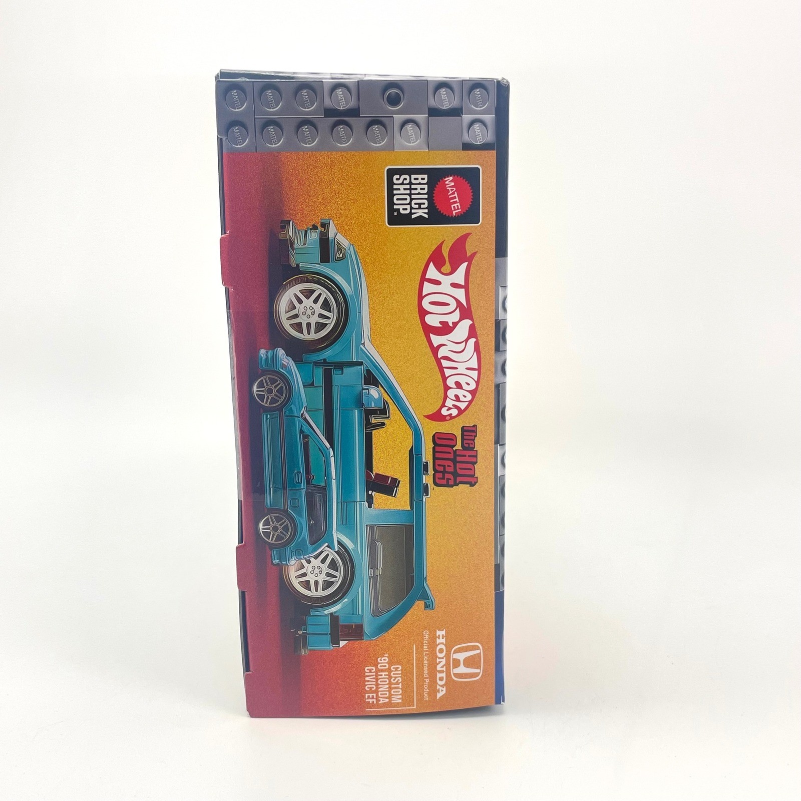 Hot Wheels Mattel Brick Shop Custom '90 Honda Civic EF Building Set 248 PCS