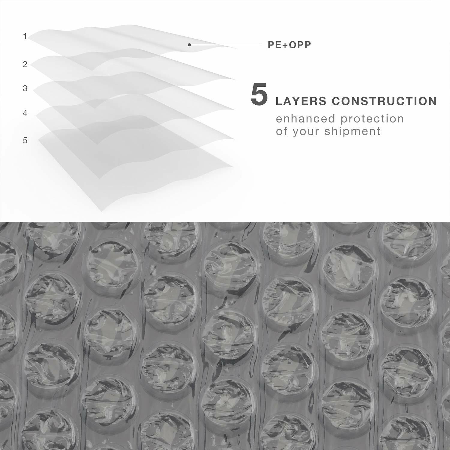 1000 #0 Pink Poly Bubble Padded Envelopes Self-Sealing Mailers 6X10 (Inner 6x9)