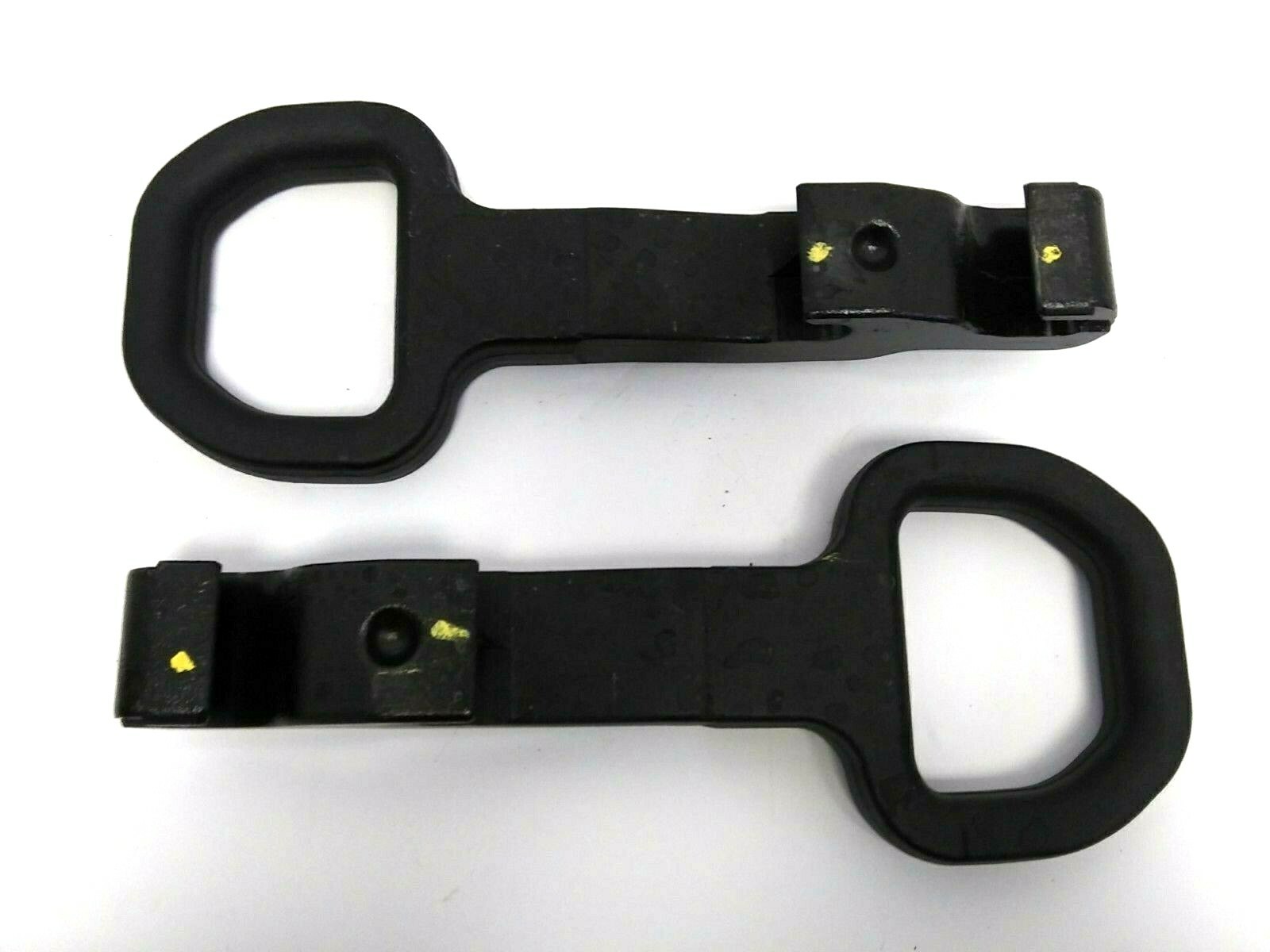 2019 2024 Dodge RAM 2500 3500 Front Tow Hooks BLACK OEM 68349551AC