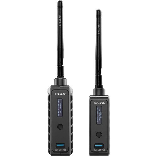 Teradek Bolt 6 LT 750 3G-SDI/HDMI Wireless RX/TX Deluxe Kit (V-Mount) 10-2260-V