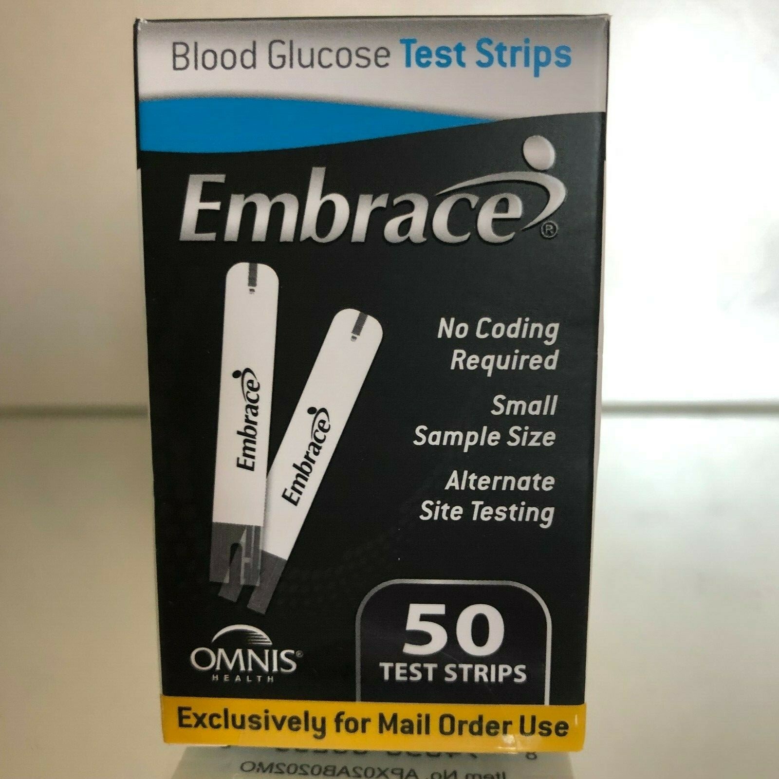 Embrace Blood Glucose Test Strips 200 CT. Exp 05/05/2025 Free and Shipping