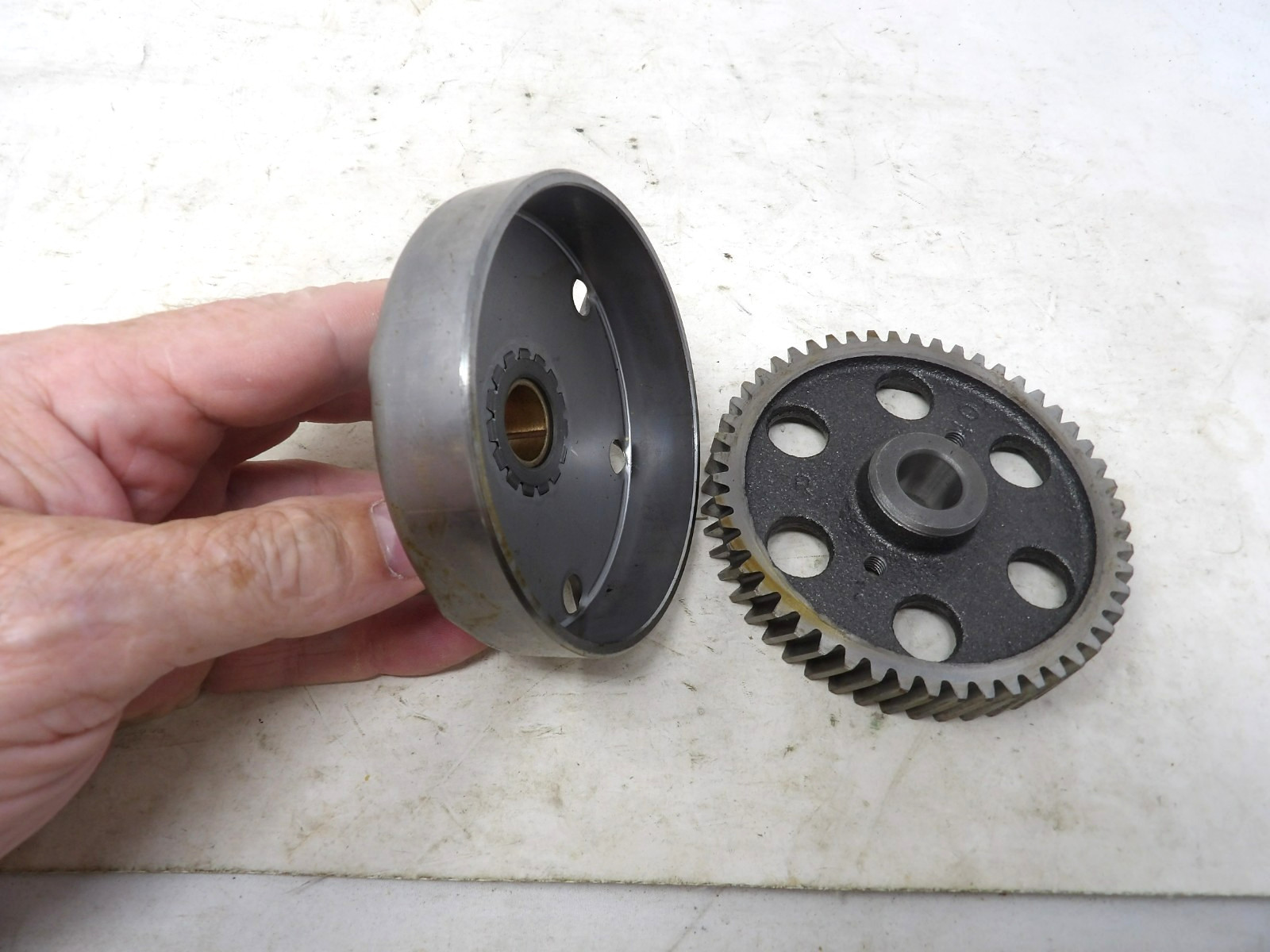 New NOS Morini Franco Clutch Hub/ Flywheel Italjet mini bike Indian 08150901