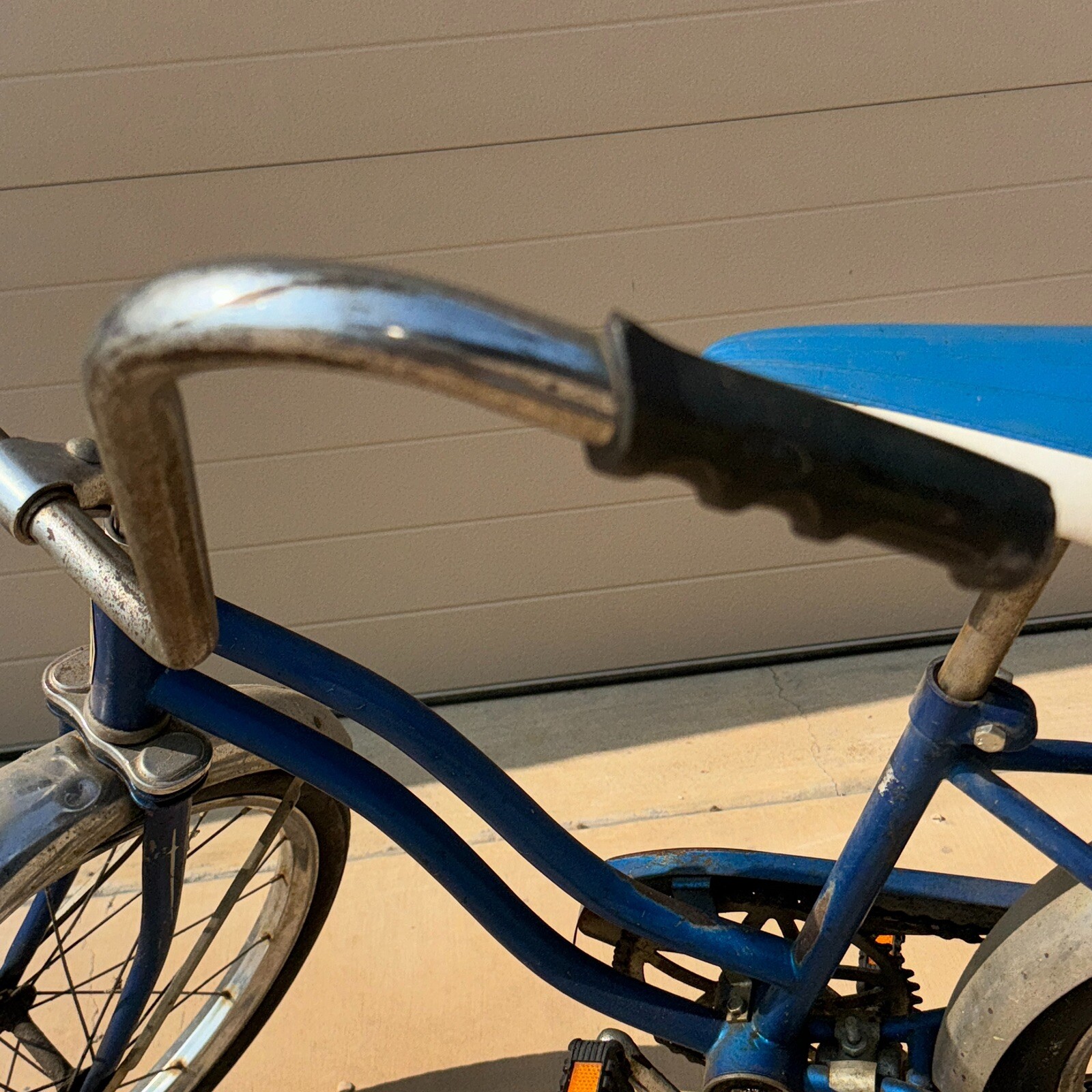 Western Flyer Huffy Bike Muscle Bike Blue White Huffy Banana Seat