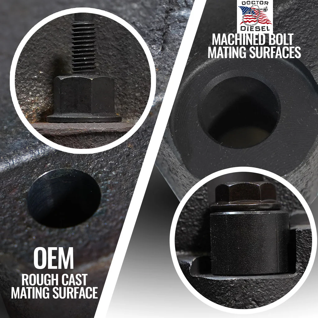 Upgraded Exhaust Manifold Kit for 2009-2024 Dodge Ram 1500 2500 3500 5.7L Hemi