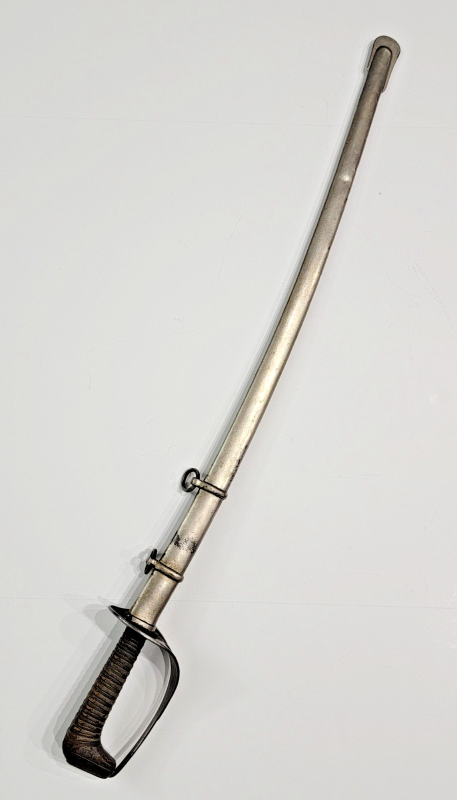 WWI US 1906 Experimental M1905 Ames AS Co Sword Officer Steel Scabbard