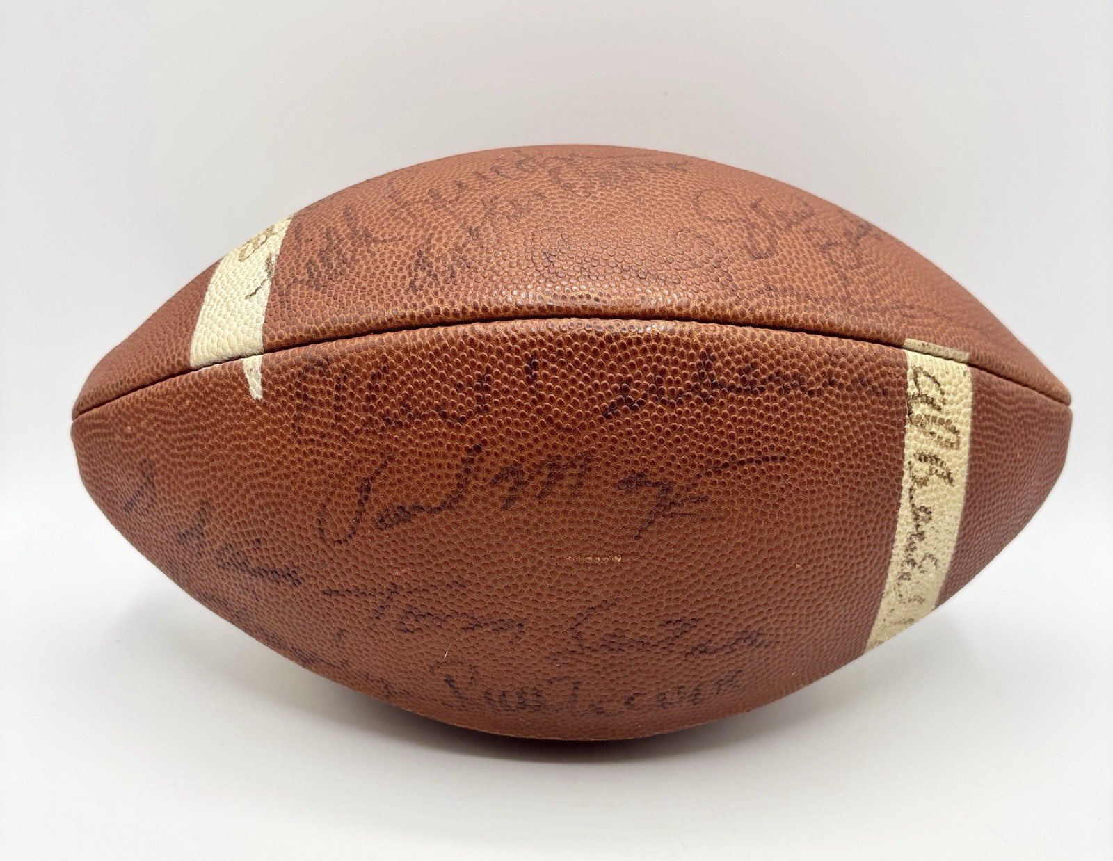 Spalding J5V American Football League Football - 1967 Buff Bills - JSA - Woodard