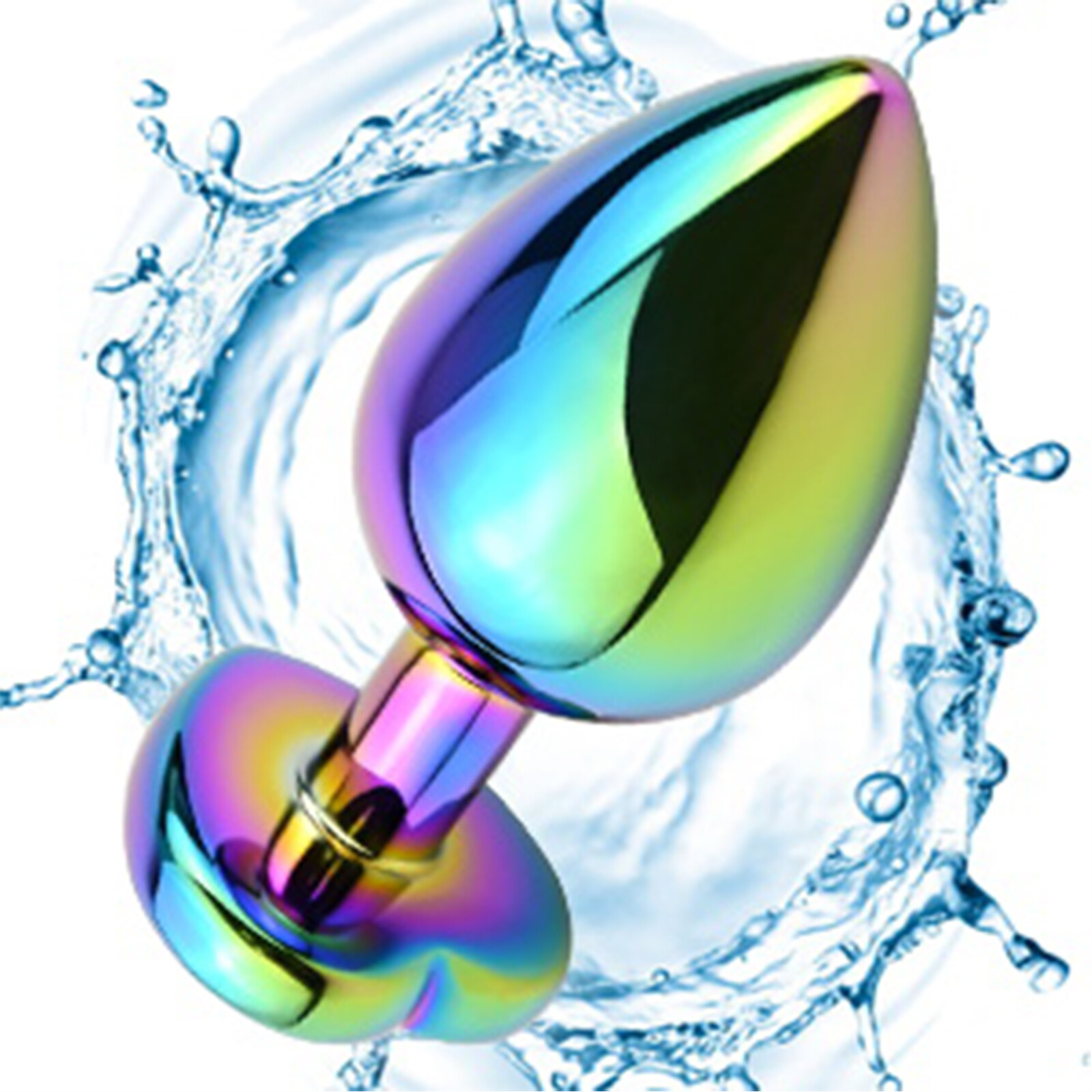 Anal Butt Plug Heart Stainless Jewel Butt Plug Sex Toy For Women Men Couple Gift