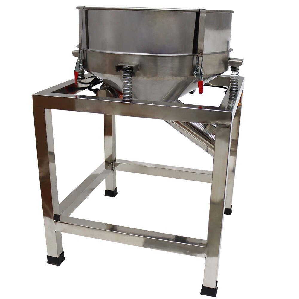 19.6in Electric Sieve Industrial Vibrating Screen Stainless Shaker 40 , 100 Mesh