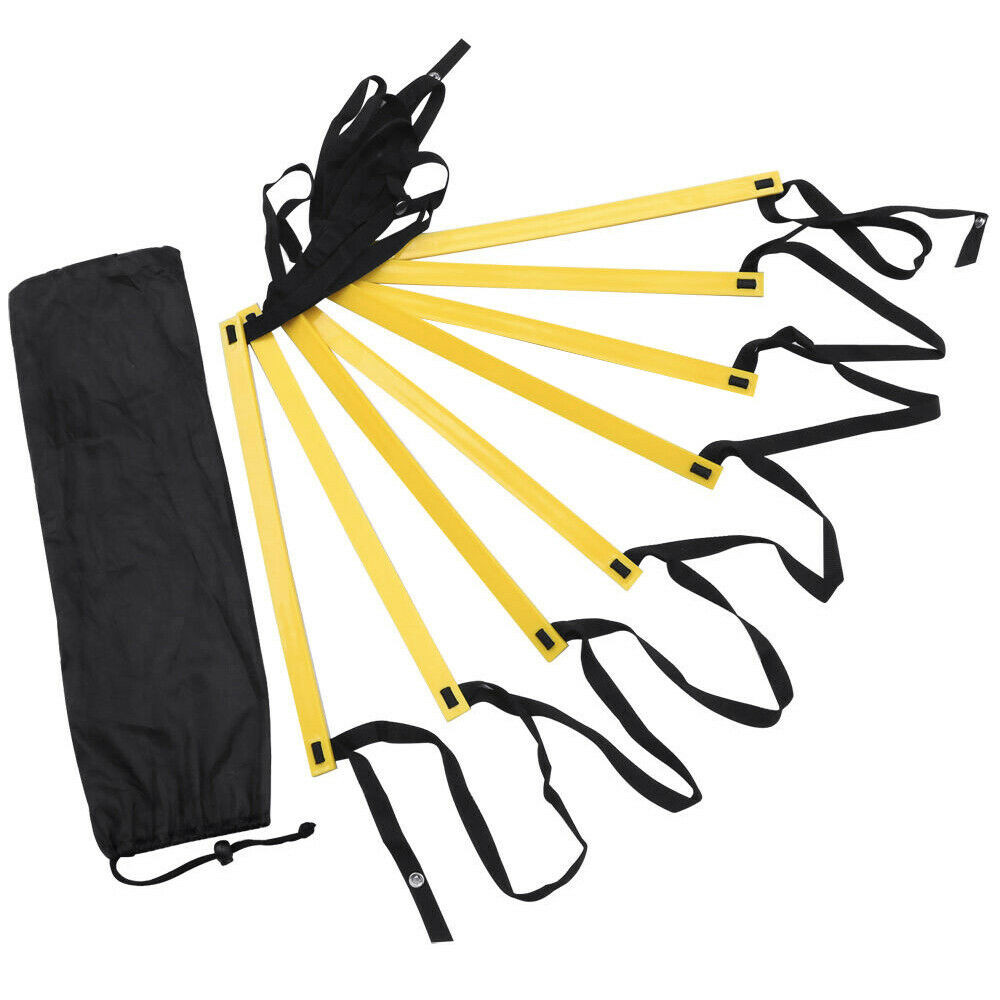 20 Rungs Ultimate Agility Ladder Speed Training Equipment Fit Soccer Football