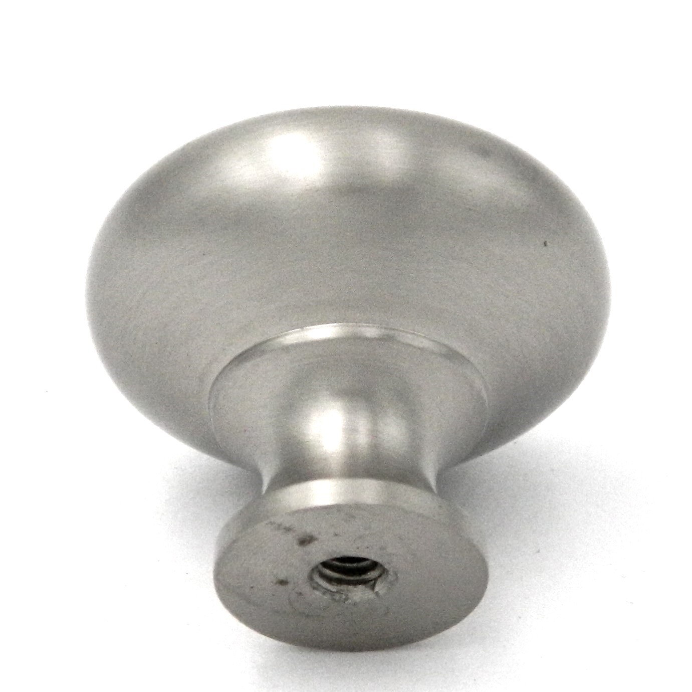 BK13-15 Satin Nickel Solid Brass 1 1/4" Mushroom Cabinet Knobs Pulls Keeler
