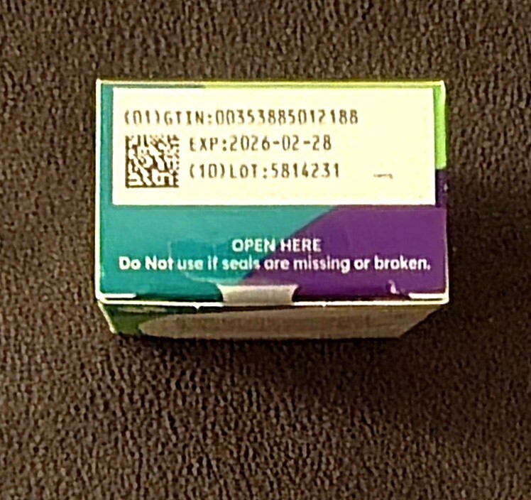 One Touch Verio Glucose Test Strips X 30 Strips - Exp. 08/2026