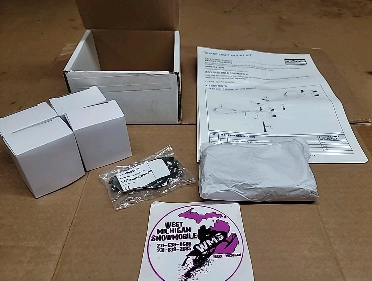 Polaris K-MNT Chase Light OEM Part# 2884896