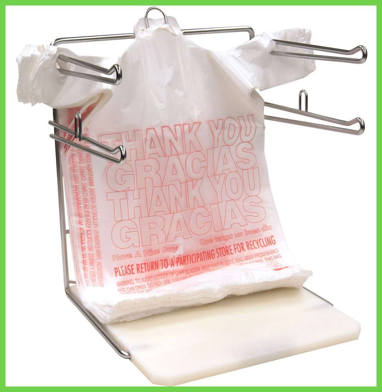 T-Shirt Thank You Plastic Grocery Store Shopping Carry Out Bag 1000ct Recyclable