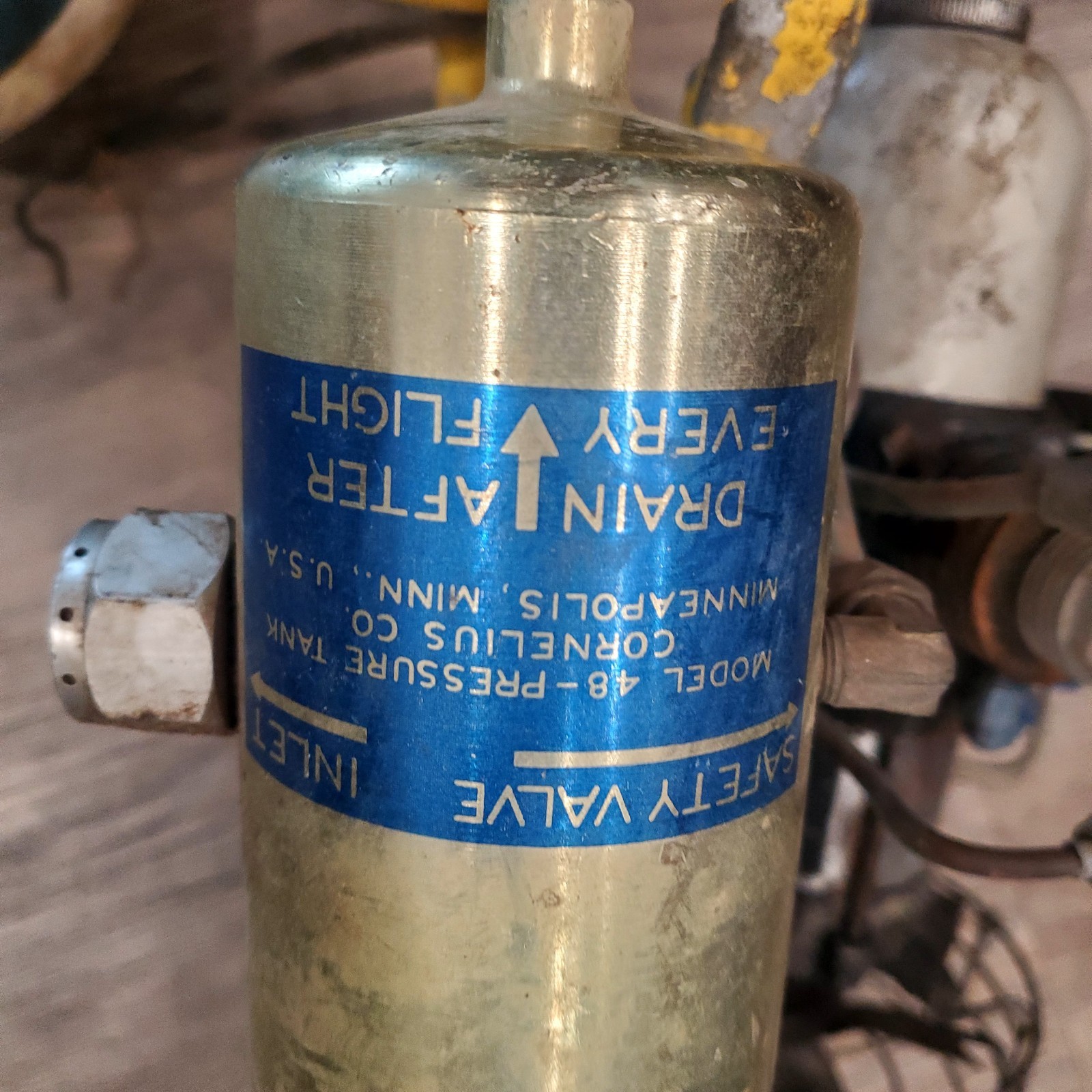 Cornelius Aircraft Air Compressor Vintage