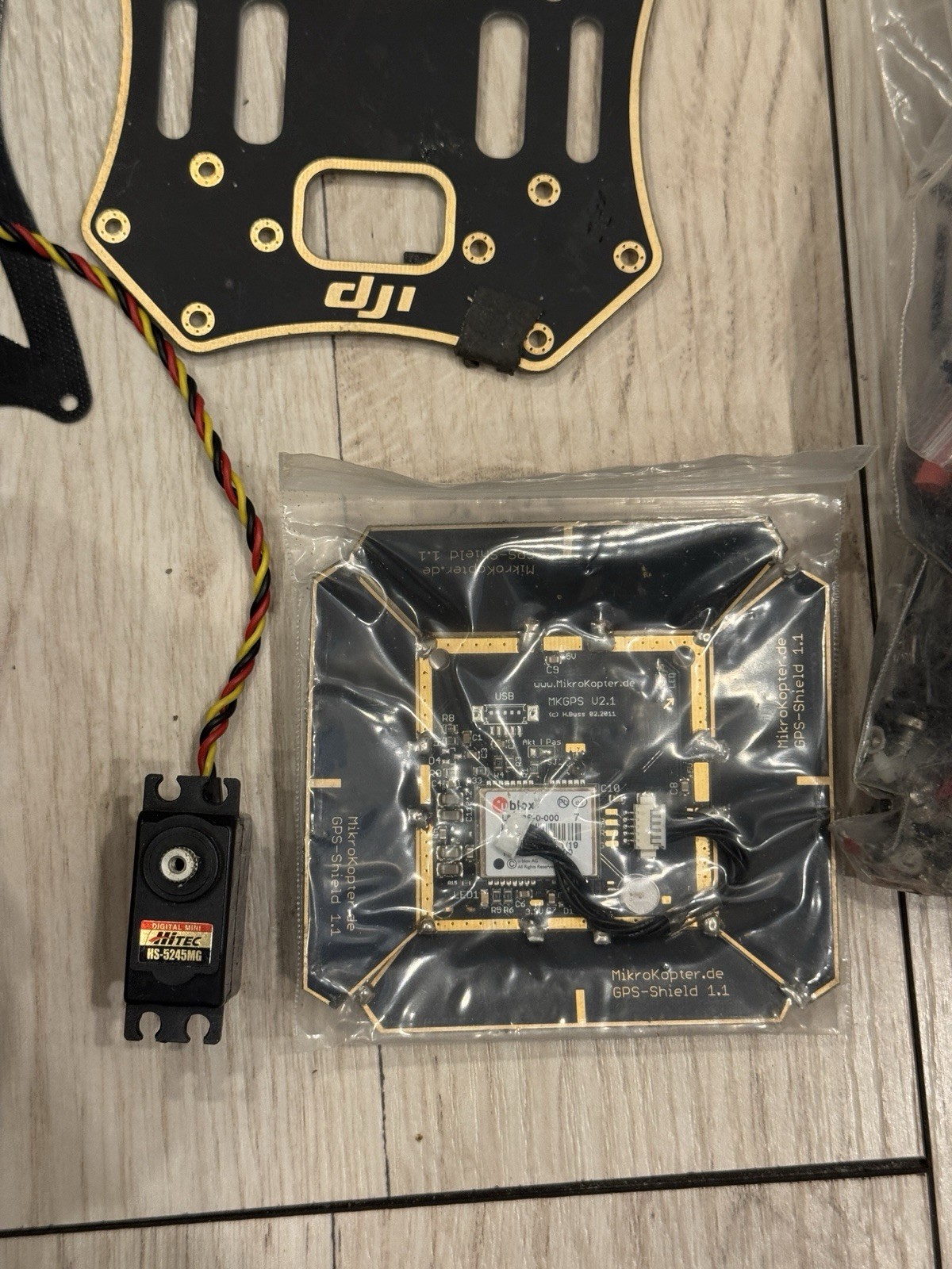 Massive Drone Builder Parts Lot MikroKopter Hitec Motors ESCs UAV