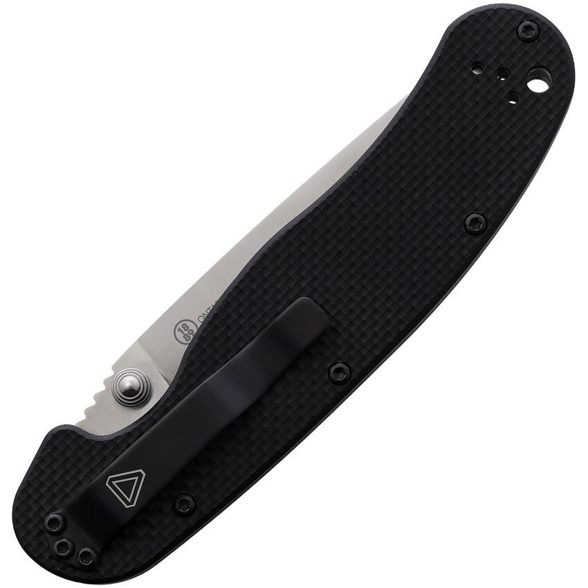 Ontario RAT 1.5 Folding Knife 3.25" MagnaCut Stainless Blade Black G10 Handle