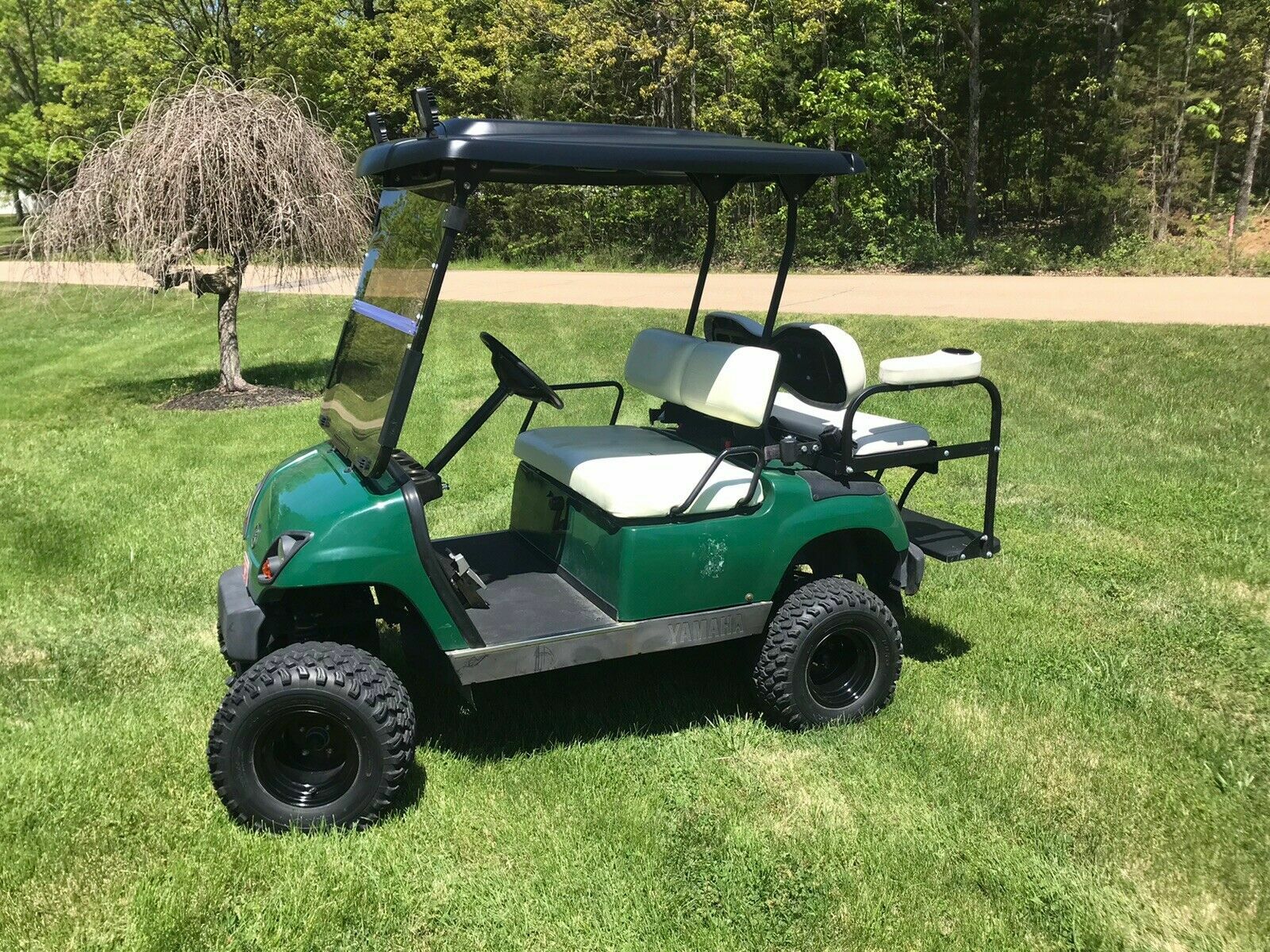 Tinted Windshield For Yamaha G22 2003-06 Folding Polycarbonate Golf Cart Part