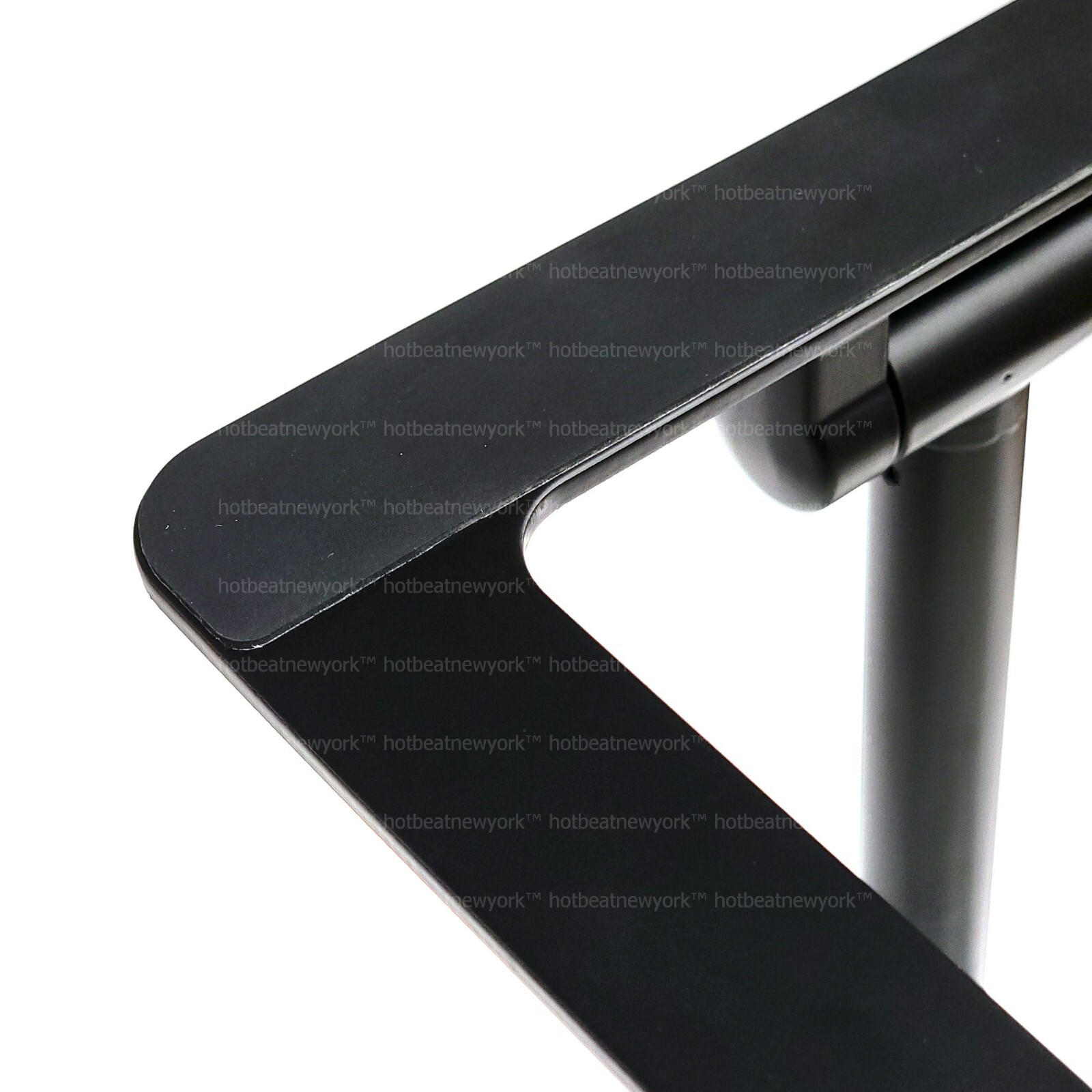 ProX T-LPS900BLK Folding DJ Studio Sturdy Laptop Stand w Adjustable Height Tilt