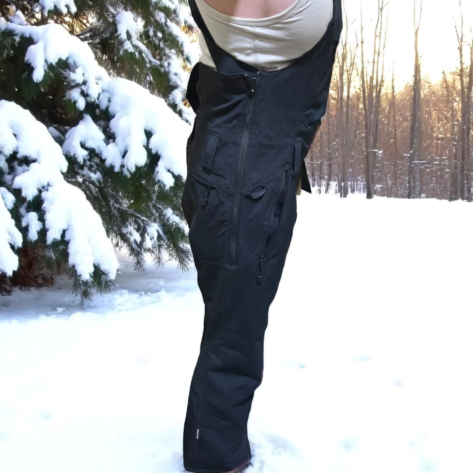 2026 Burton Women's Snow Pants Reserve Stretch Bib Pants Snowboard Pants 302661