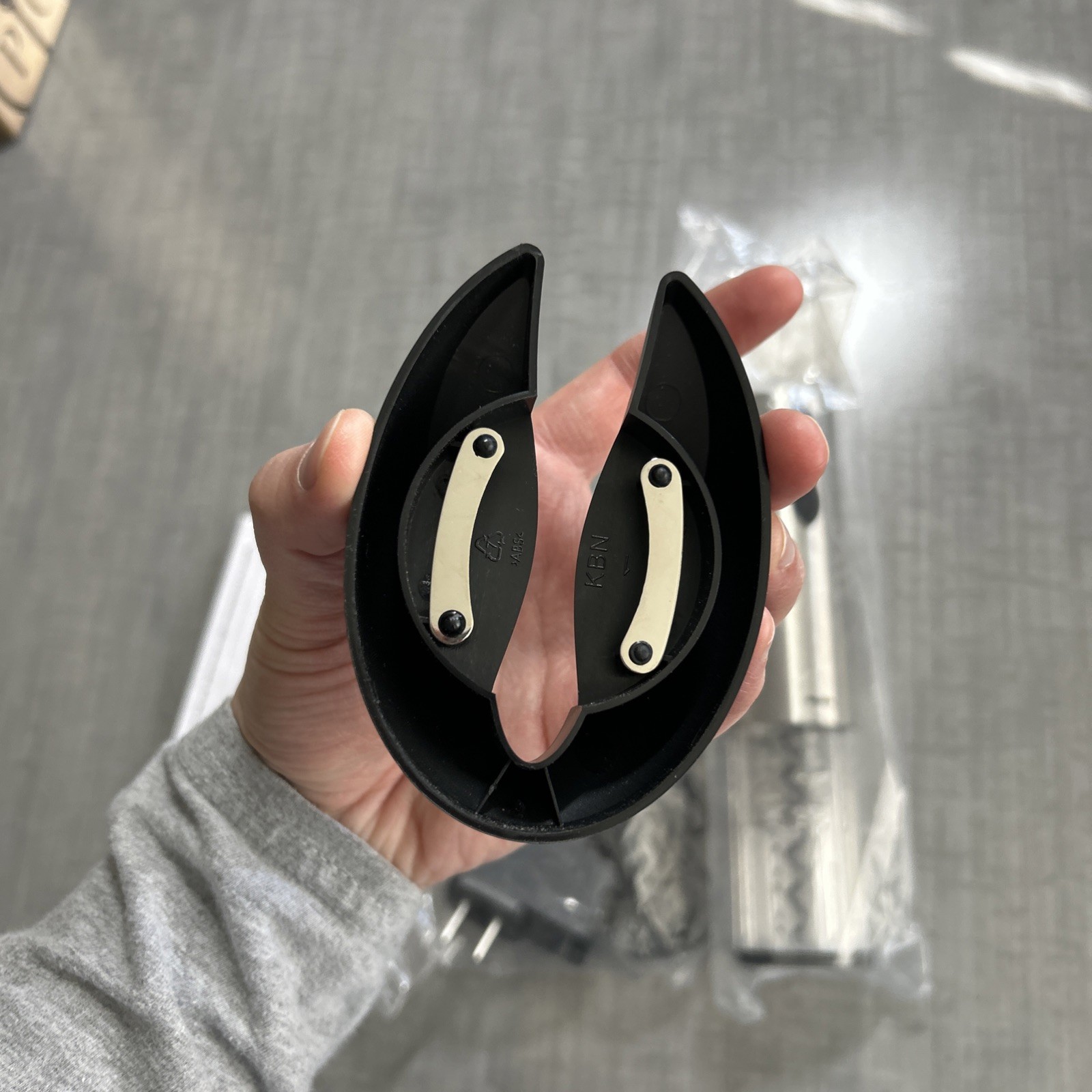 EXCELLENT Pampered Chef Electric Wine Opener #1489 Box Foil Cutter Rechargeable