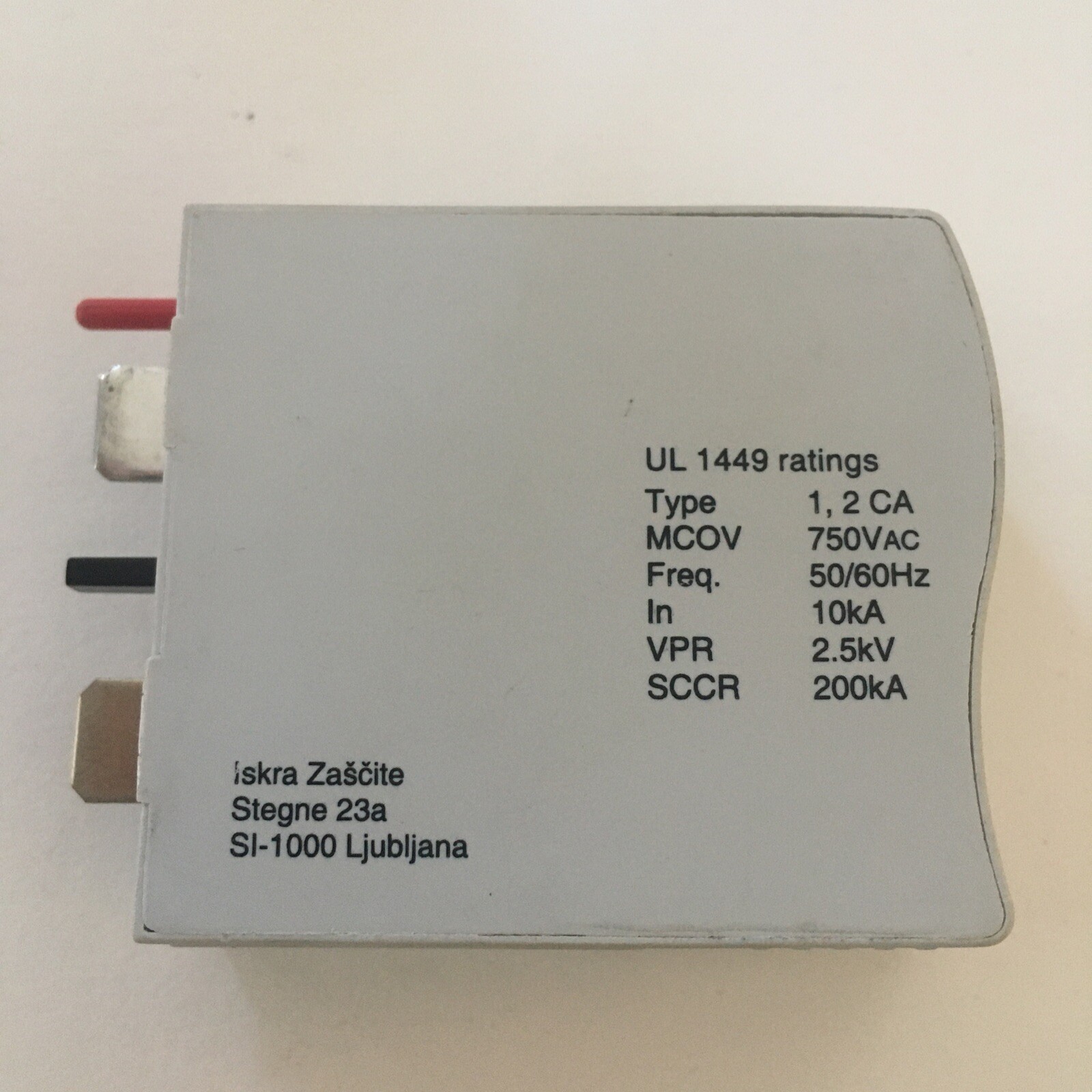 Gamesa GP201501 Wind Turbine Safetec 25/750 Overvoltage Arrester Module