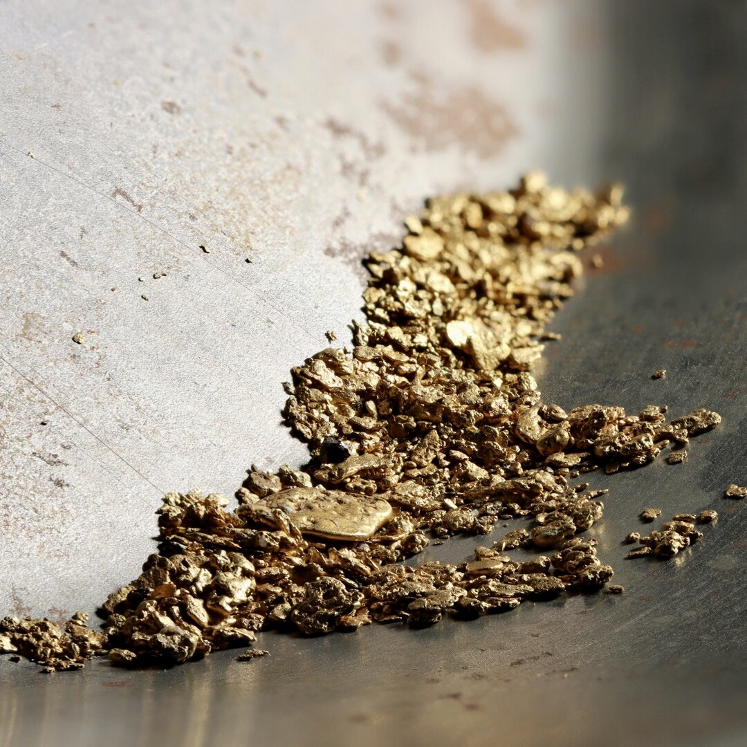 GOLD Paydirt Guaranteed Unsearched Rich with black sand + Added Gold concentrate