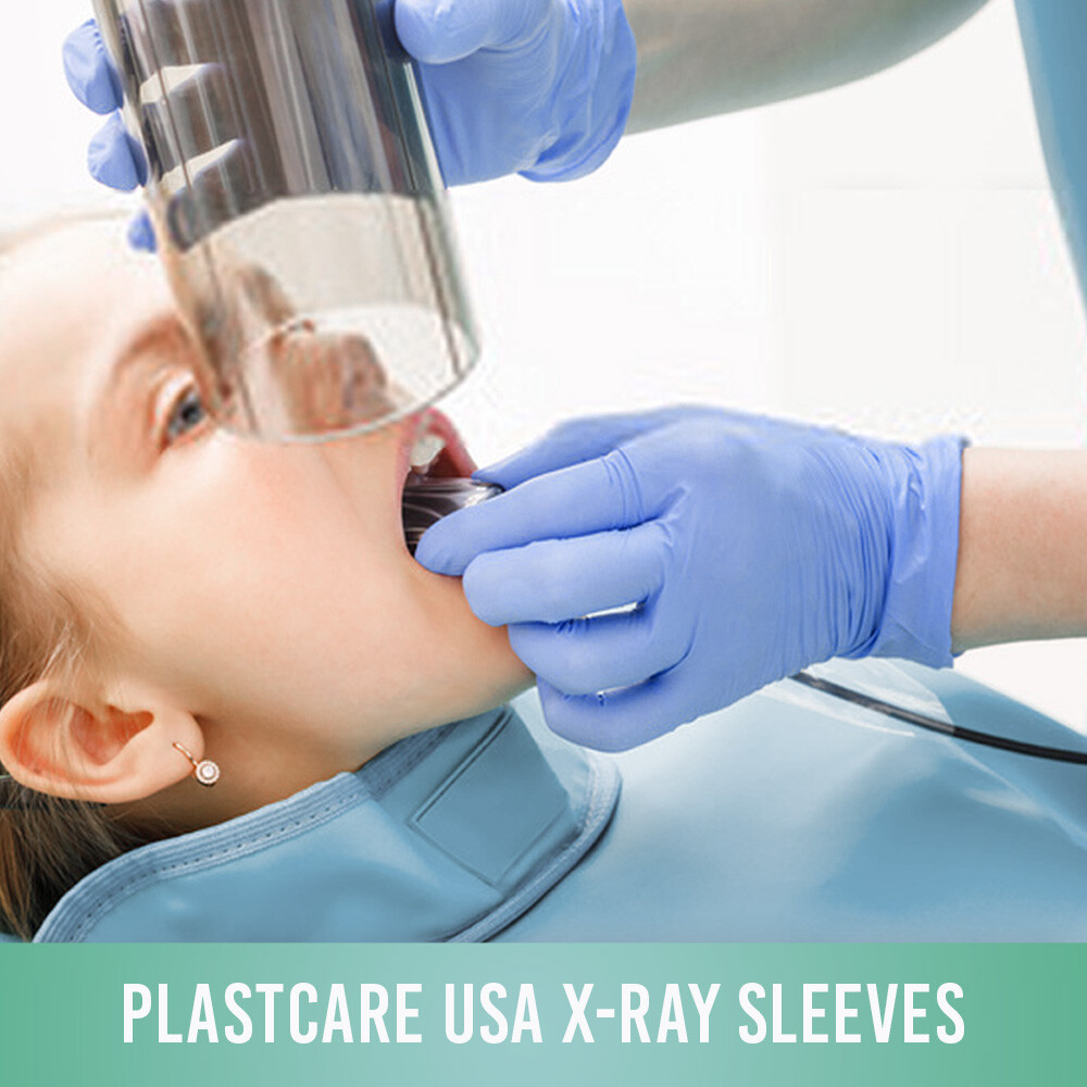 6000 Biodegradable Disposable Dental X-Ray Sensor Cover Sleeves (8" x 1 3/8")