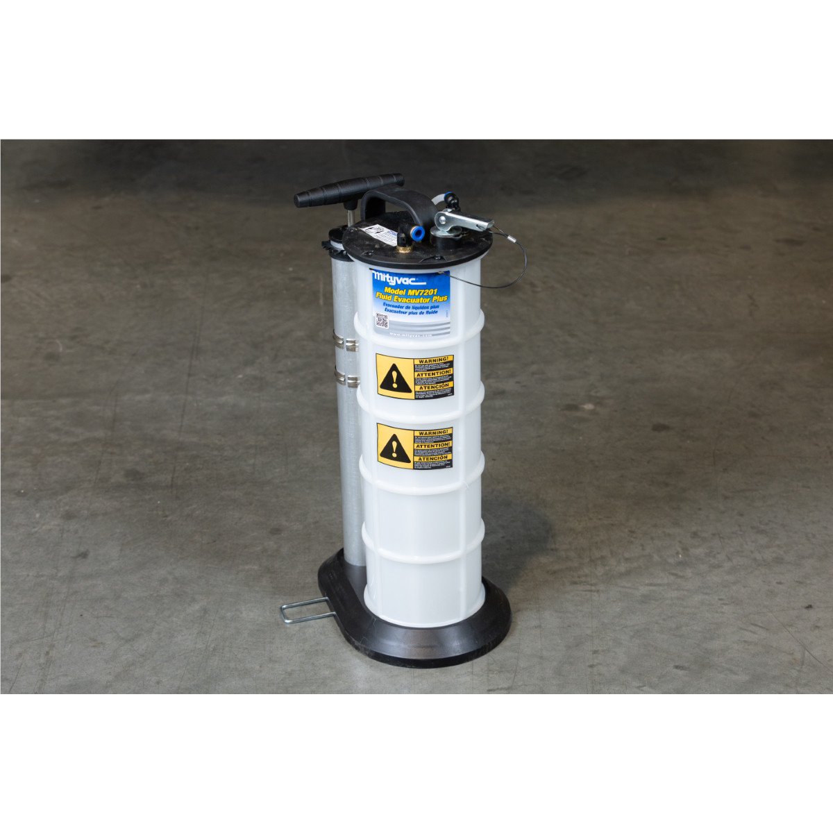 Mityvac 7201 2.3 Gallon Fluid Evacuator Extractor/Dispensing Pump w/Push Button