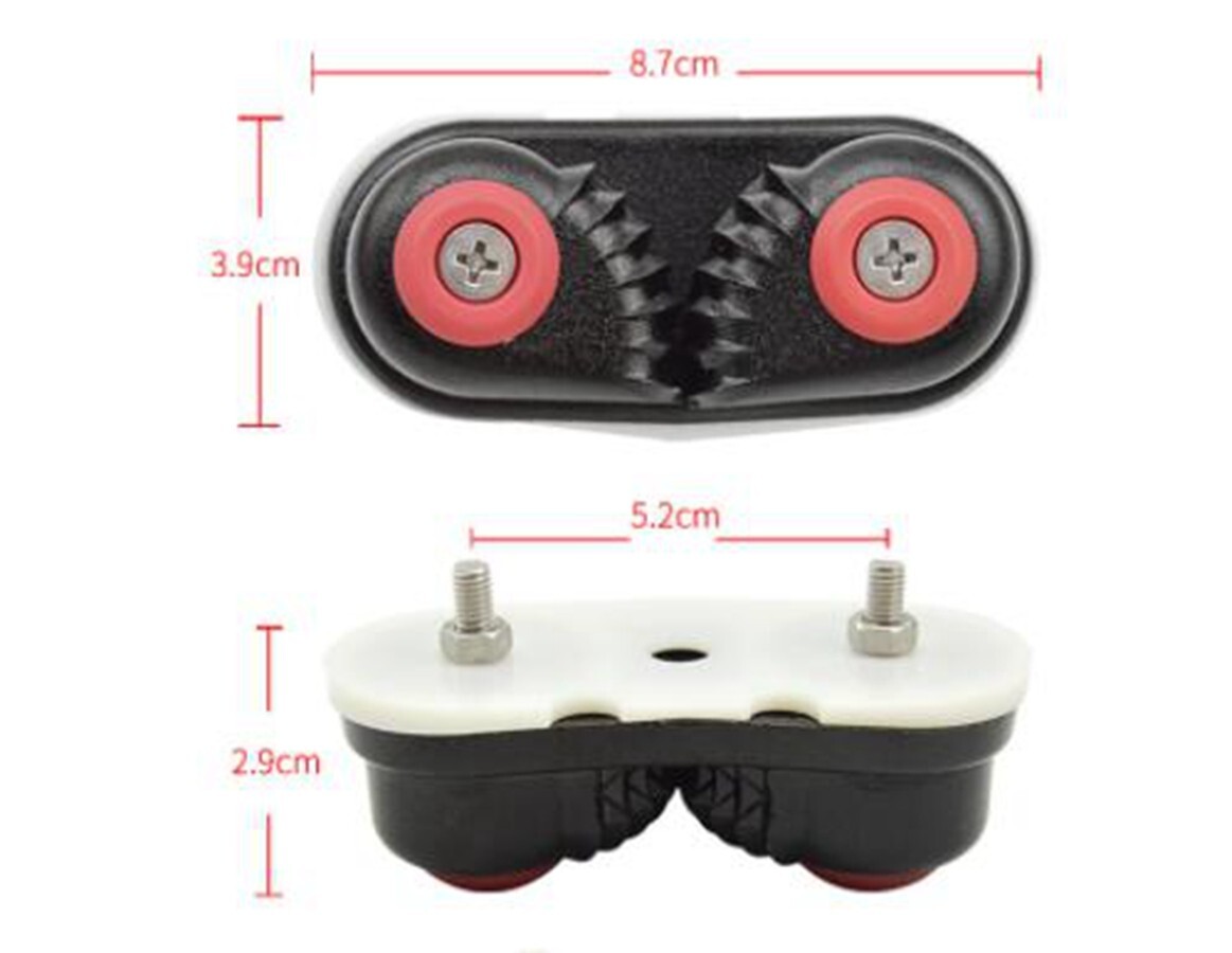 Composite K Ball Bearing Fast Entry Cam Cleat for Rope Line Up to 5/8 Inch N299