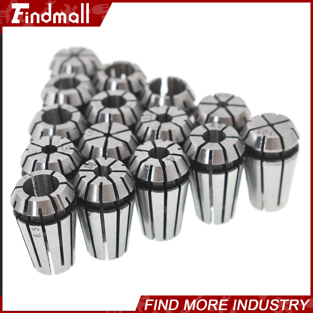 ER11/ER16/ER20/ER25/ER32/ER40 Spring Collet Set For CNC Milling Lathe Machine