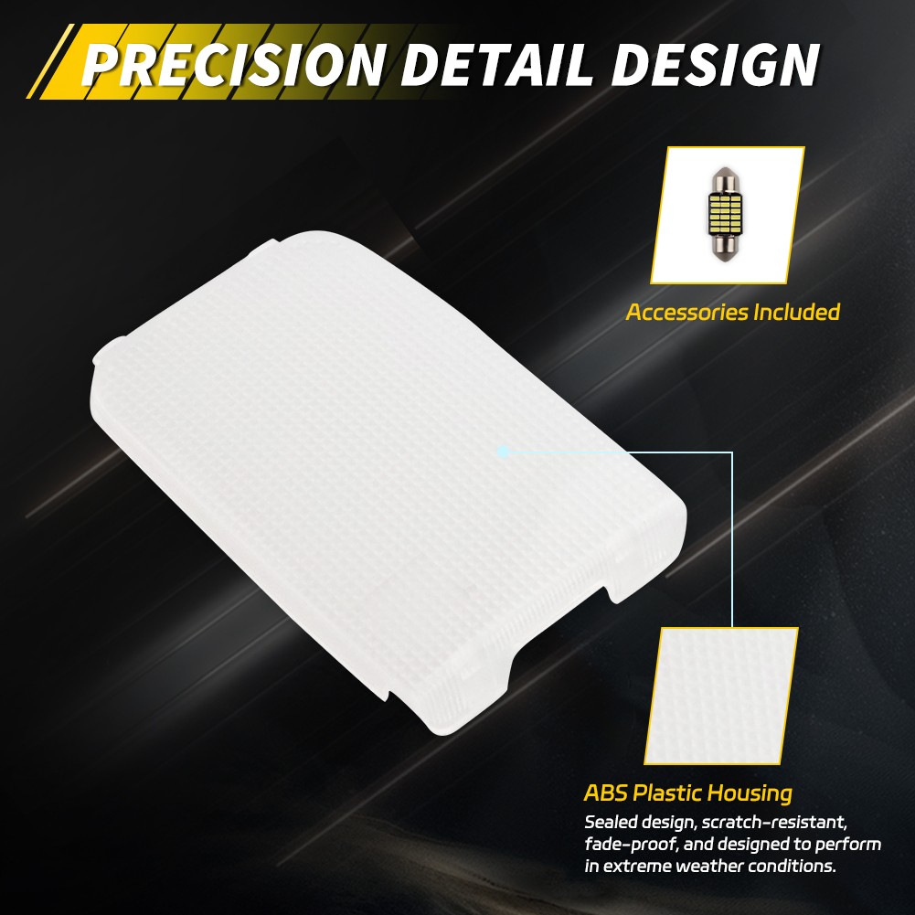 Interior Overhead Dome Light Lens W/ LED For Toyota Celica Corolla Tercel RAV4