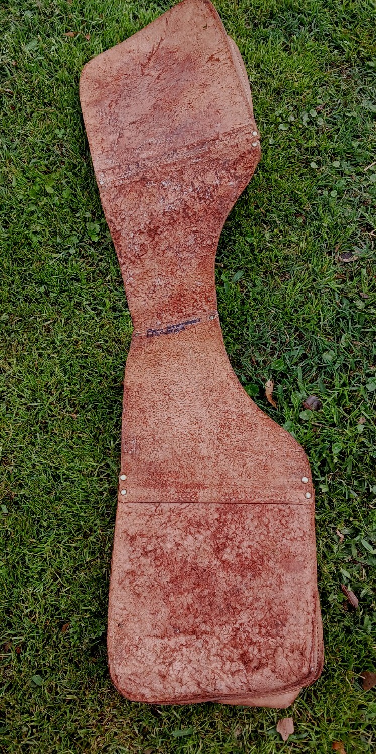 ** VINTAGE LEATHER SADDLEBAGS HORSEBACK WESTERN QUALITY DISPLAYS BEAUTIFUL!*