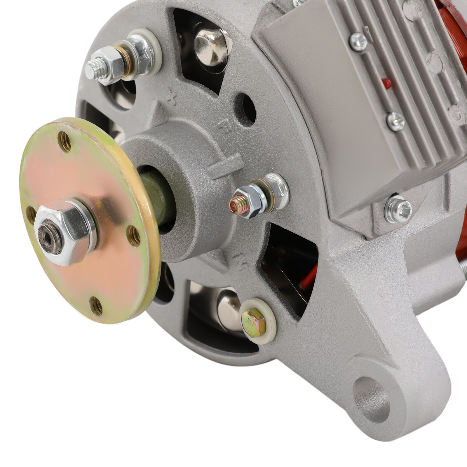 1KW PMA Permanent Magnet Generator AC Brushless Low Rpm Alternator Double Wheel