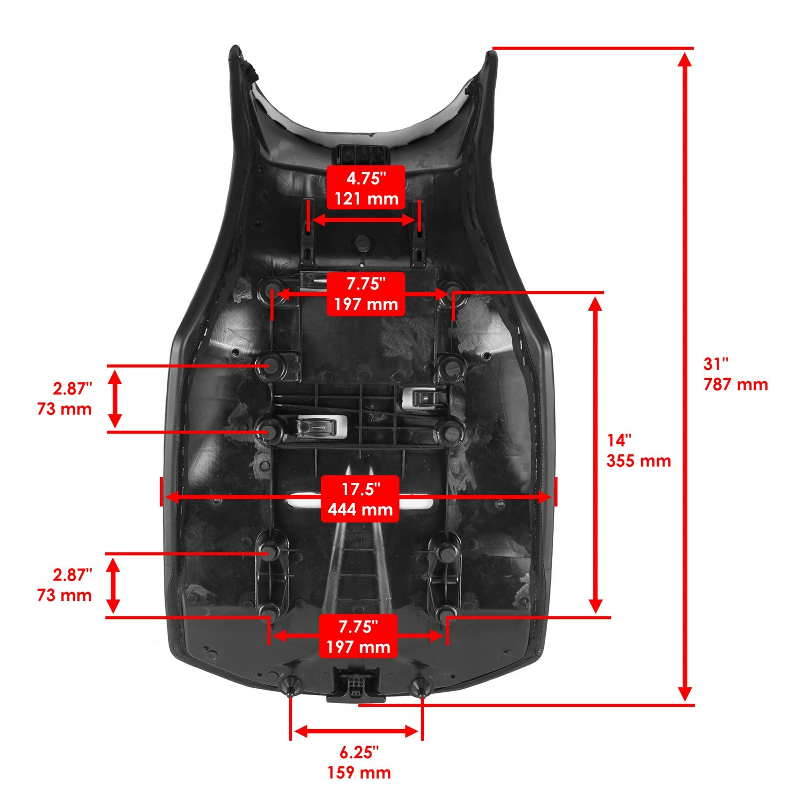 Complete Seat For CanAm Outlander MAX 450 EFI 2017-2018