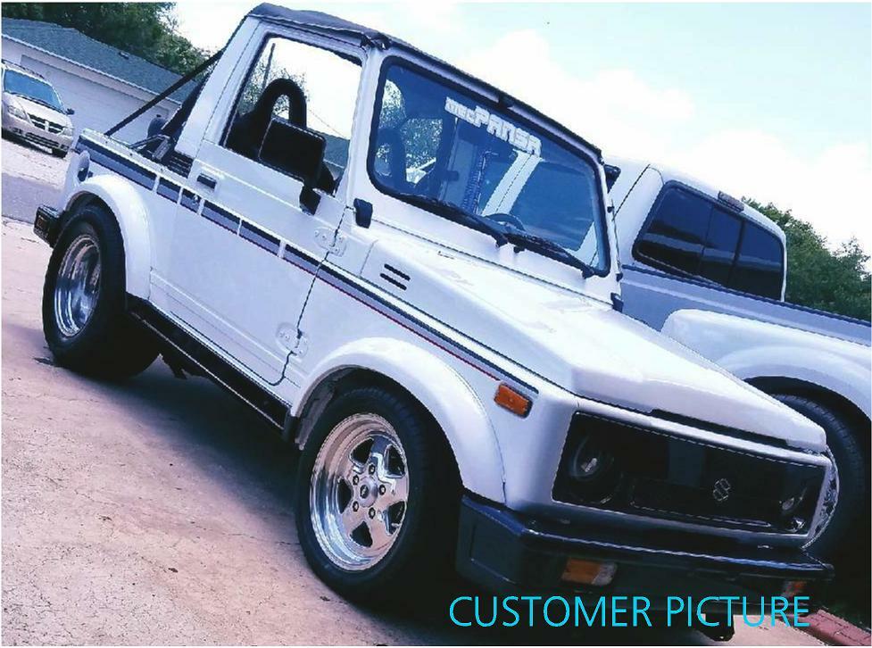 suzuki samurai sides lines decals