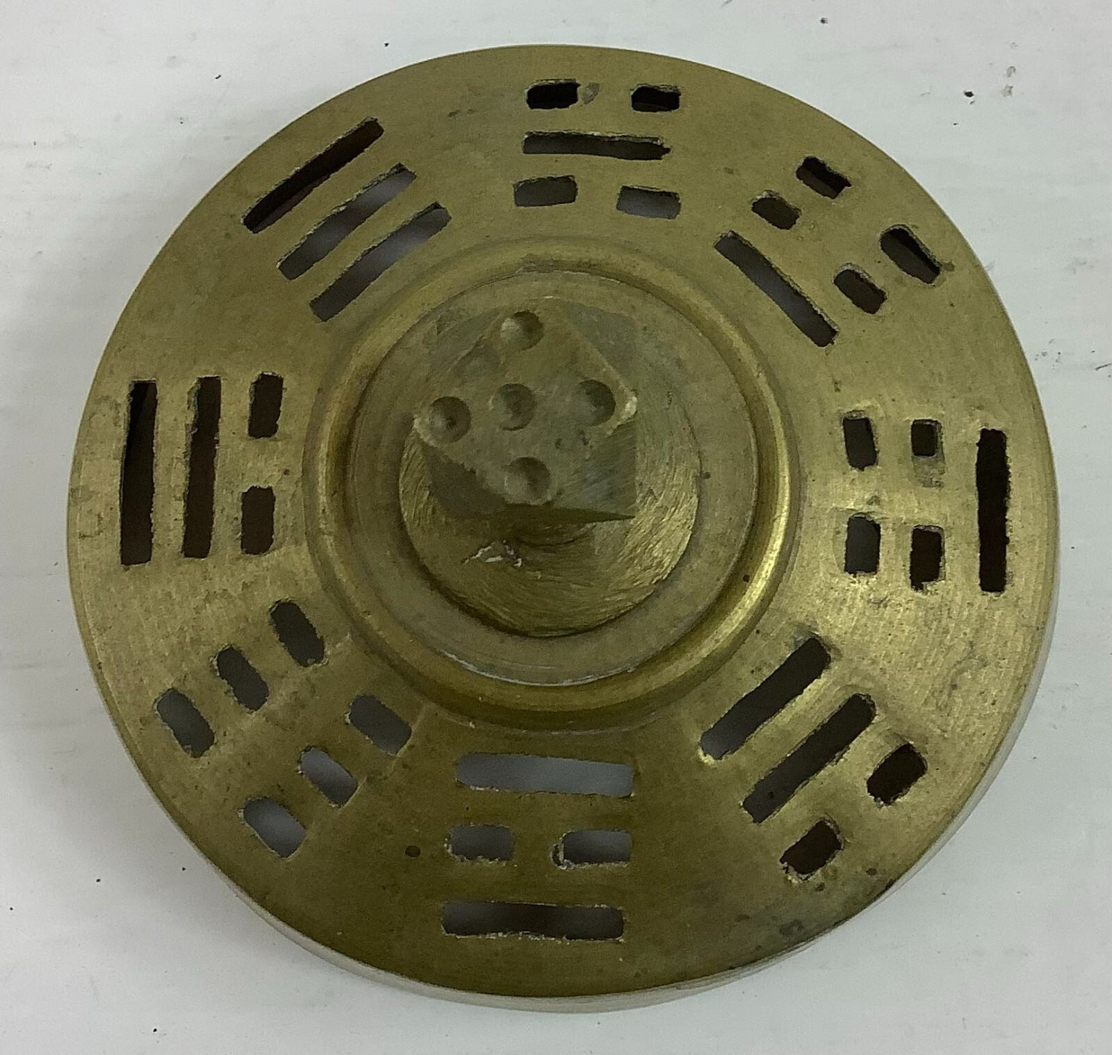 Vintage Metal Asian Chinese Censer Incense Burner